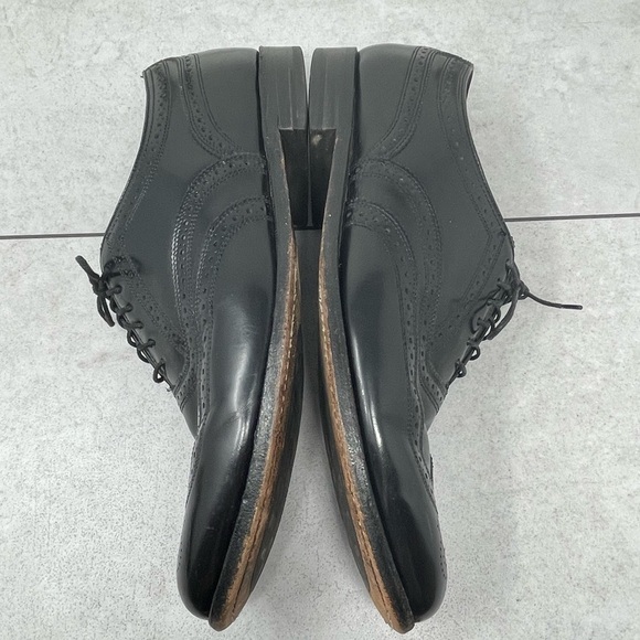 Florsheim Harvard Black Oxford Brogue Wingtip Dress Shoes Size 11D main image 9